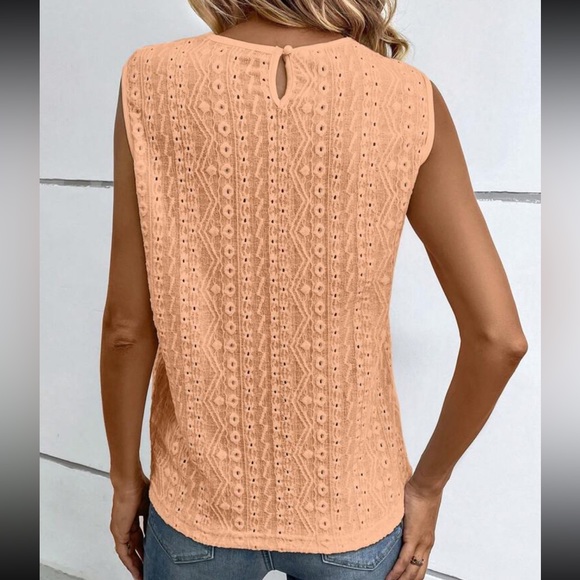 Boho green lace top - Picture 10 of 16